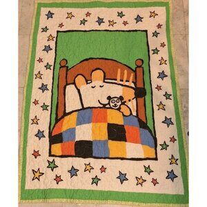 Child’s quilt handmade preowned 44 x 33 Lap, Baby, Child, Granny,  Quilt